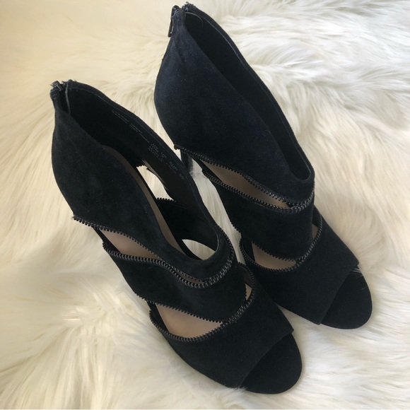 Fergie Amelia Suede High Heeled Sandals - Picture 3 of 14